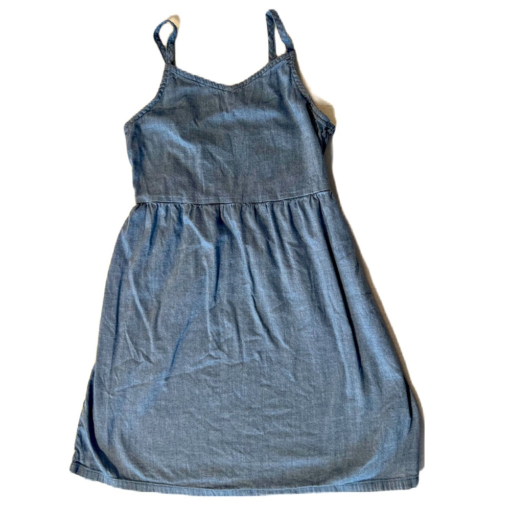 Girls Old Navy light jean dress size 8